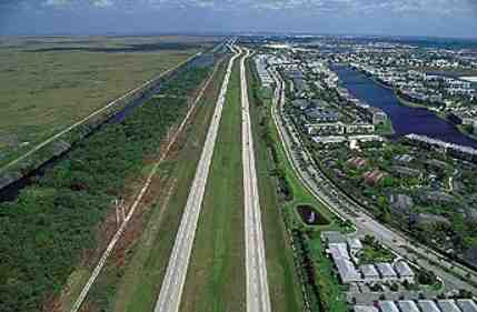 sawgrass expressway western edge of broward county