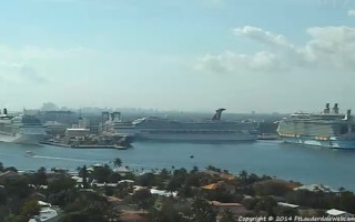port everglades webcam with cruise ships