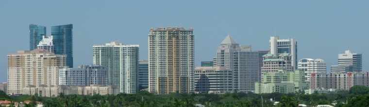 photo of downtown fort lauderdale skyline